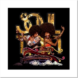 Black History - Soul Train 1971 Posters and Art